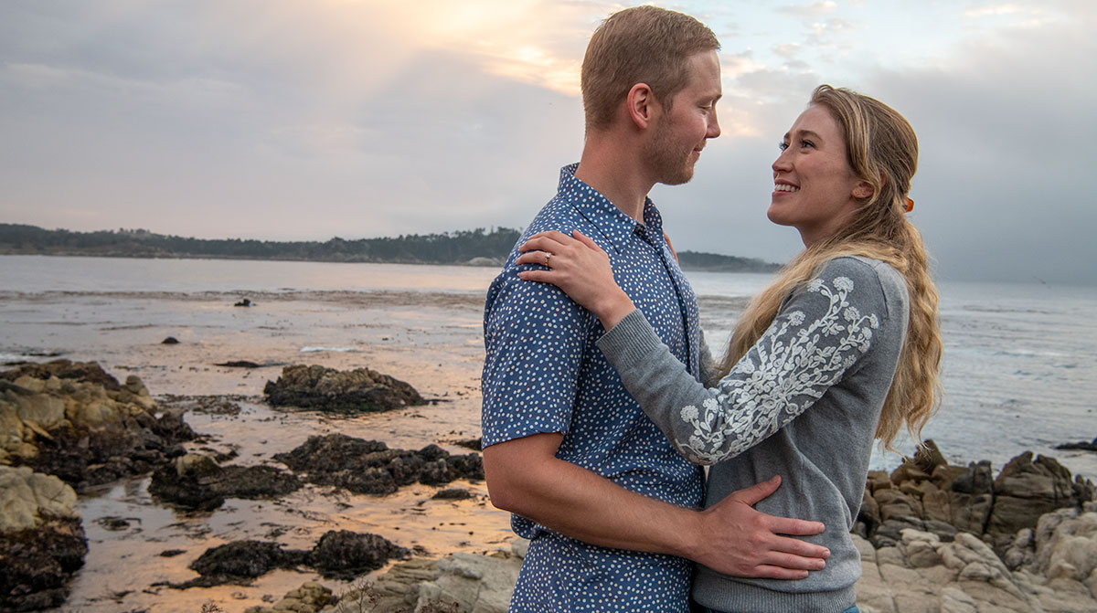 Ashlyn and Joseph at Carmel Beach