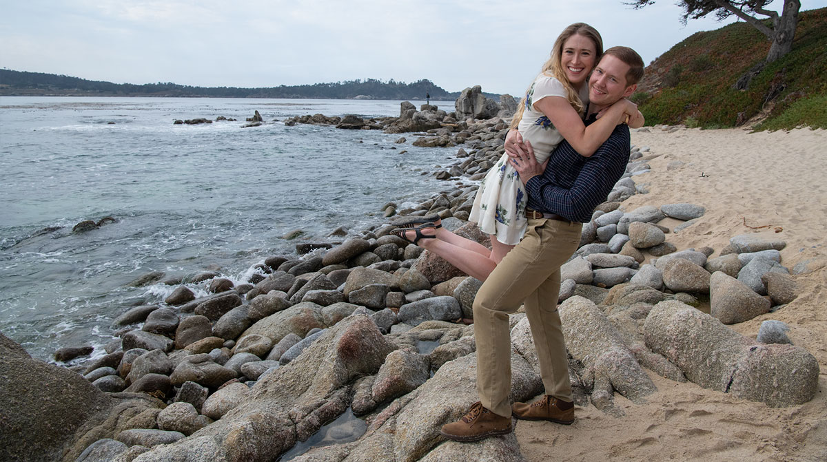 Ashlyn and Joseph at Carmel Beach